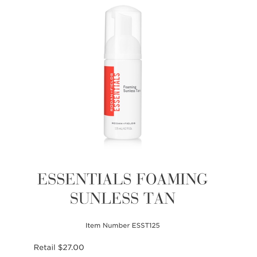 RODAN+FIELDS Foaming sunless tan BRAND NEW